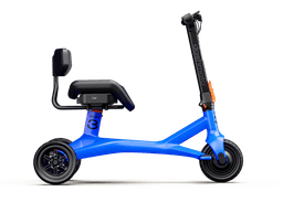 View of the right-hand side of the dashmoto® frame (Shark Blue variant)
